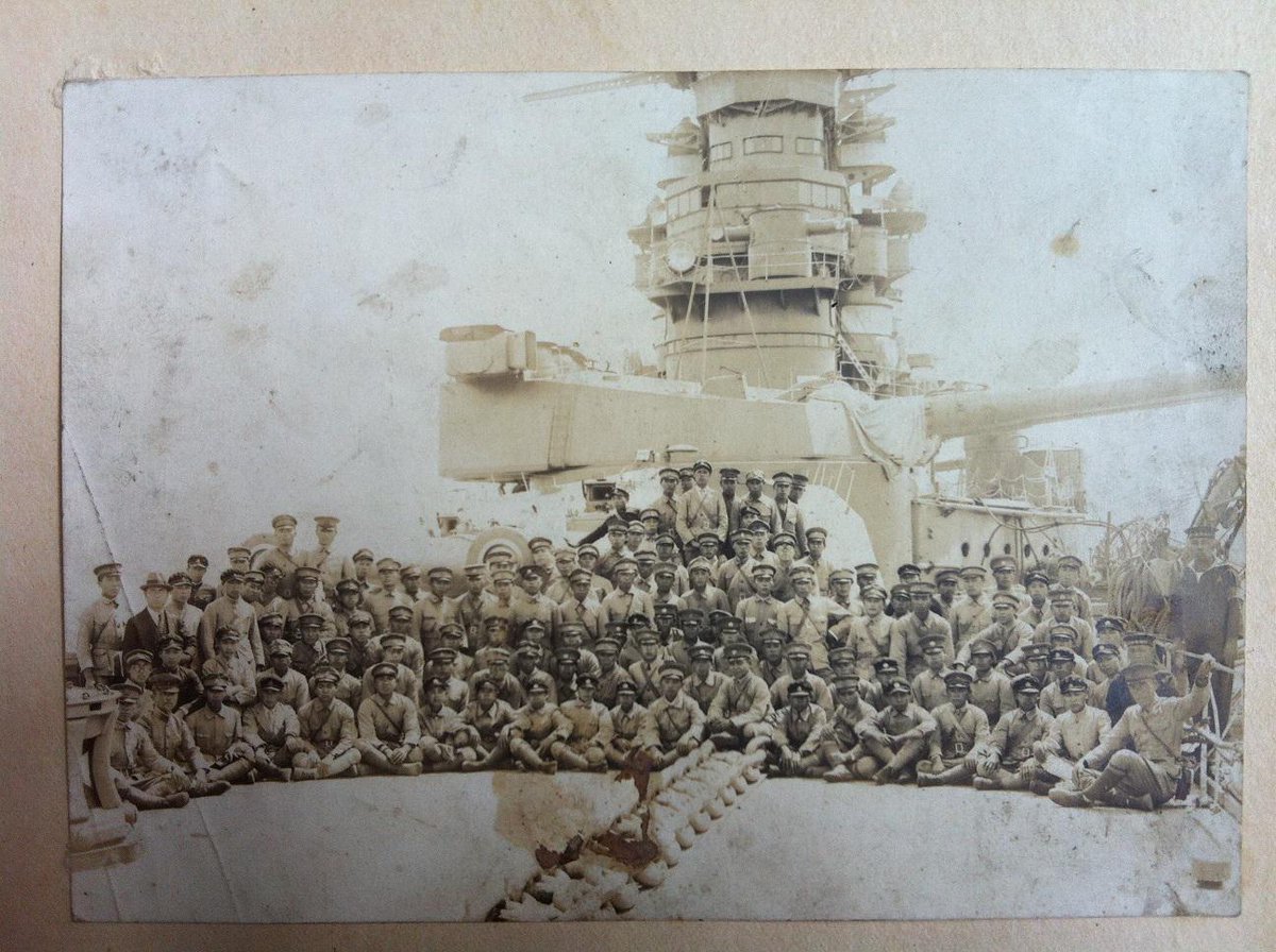 曽祖父の持っていた写真に映る巨大な戦艦 これ何 約14分で解決 Togetter