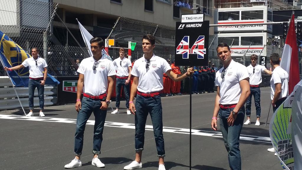 Monaco Grand Prix 2015 grid boys