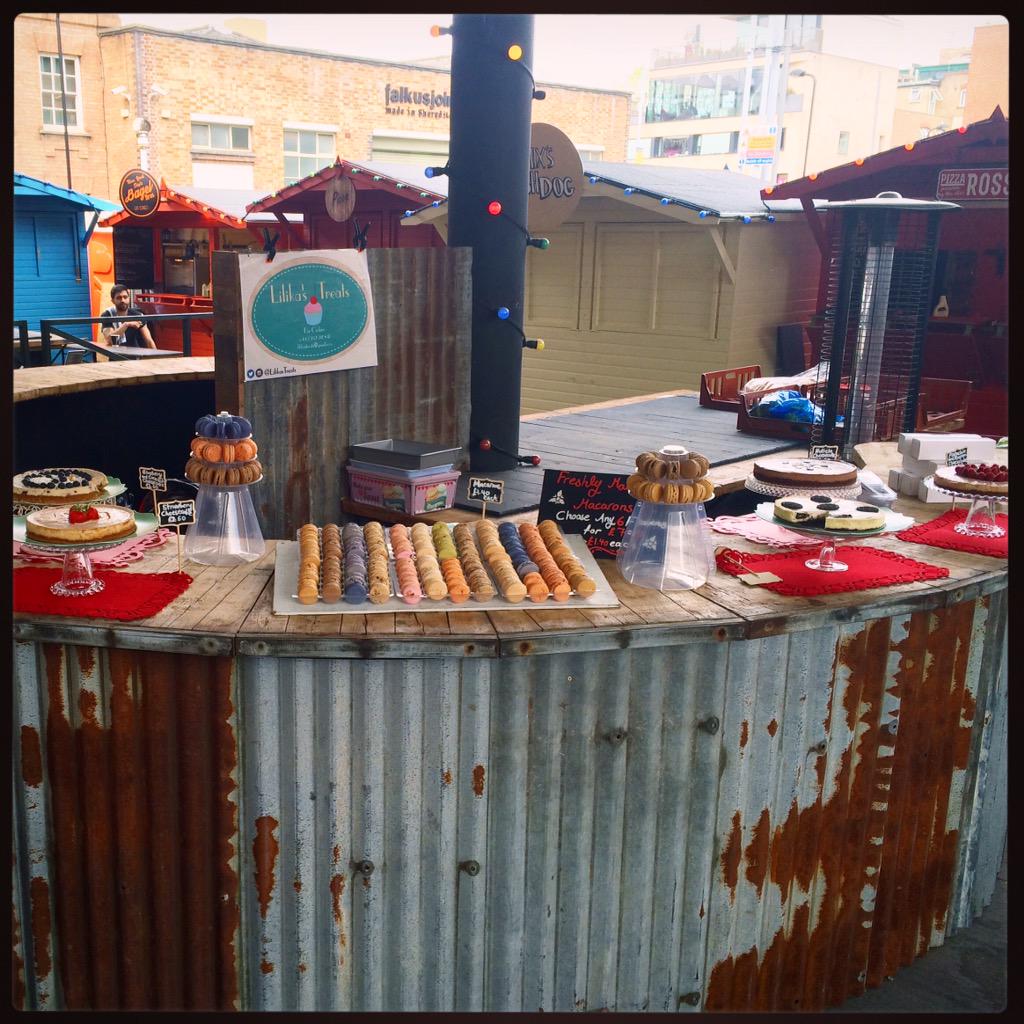 LilikaBakery's tweet photo. It's #shoreditch day! Come and enjoy this colourful market today if you're around! @PumpShoreditch @pulleduk http://t.co/PViekLRaPE