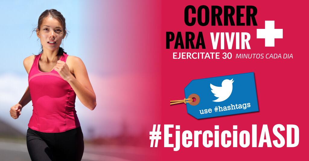 Hoy usaremos el hashtags #ejercicioIASD para todos nuestros reportes <a href="/Pr_Freddy/">Pr. Freddy Guerrero</a> <a href="/wchuquimia/">Wladimir Chuquimia R</a> <a href="/Jean10ca/">Jean Carrasco</a>