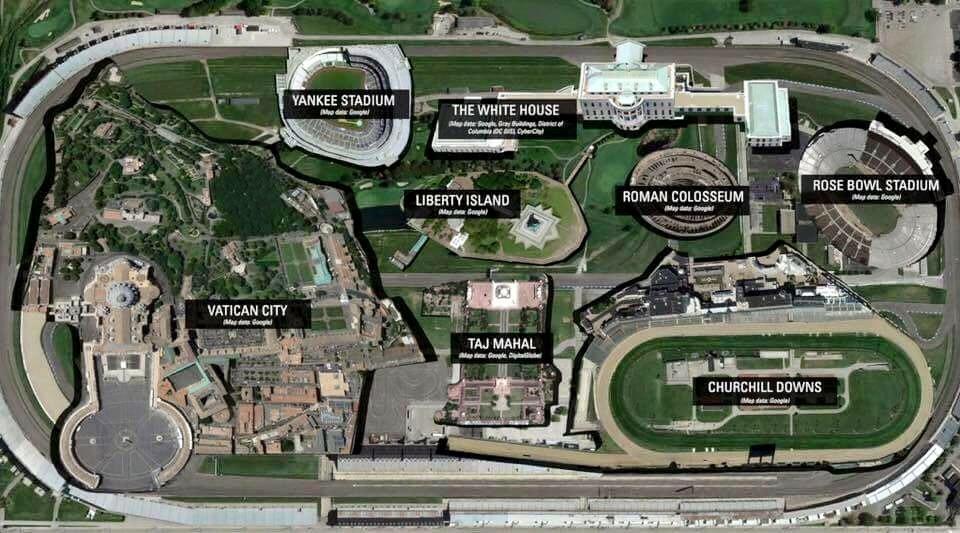 bobandtom's tweet photo. How big is @IMS? #Indy500 #IndyCar http://t.co/T4Y72C9hjr