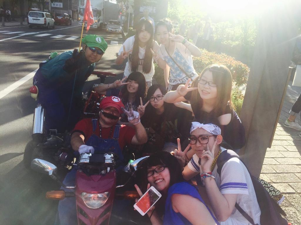 akir9_7's tweet photo. 勾当台公園でマリオ&amp;ルイージ発見w http://t.co/6Ib1GQQChU