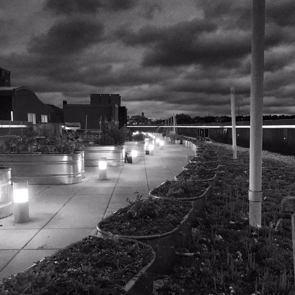 #artspacemtbakerlofts roof top deck