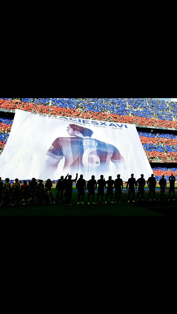 Xaviricu's tweet photo. #6raciasXavi http://t.co/X8ZVsCF45g