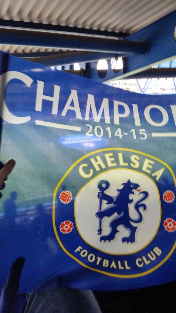 juddythetank's tweet image. #PlasticFlags  #StamfordBridge #Champions