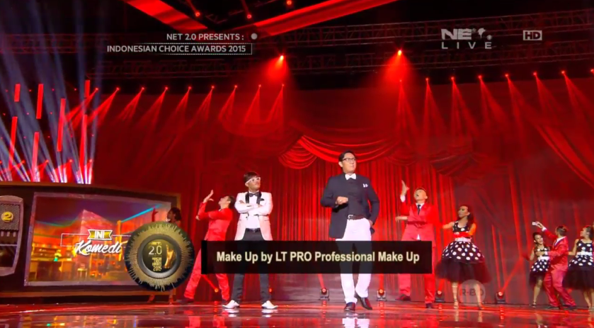 mdtvindonesia's tweet photo. Ini Talkshow The Musical! Wohooo! Kang @newsuleprikitiw @andretaulany74 @Indro_Warkop #NET2Anniversary http://t.co/DwgGnuQ3Bt