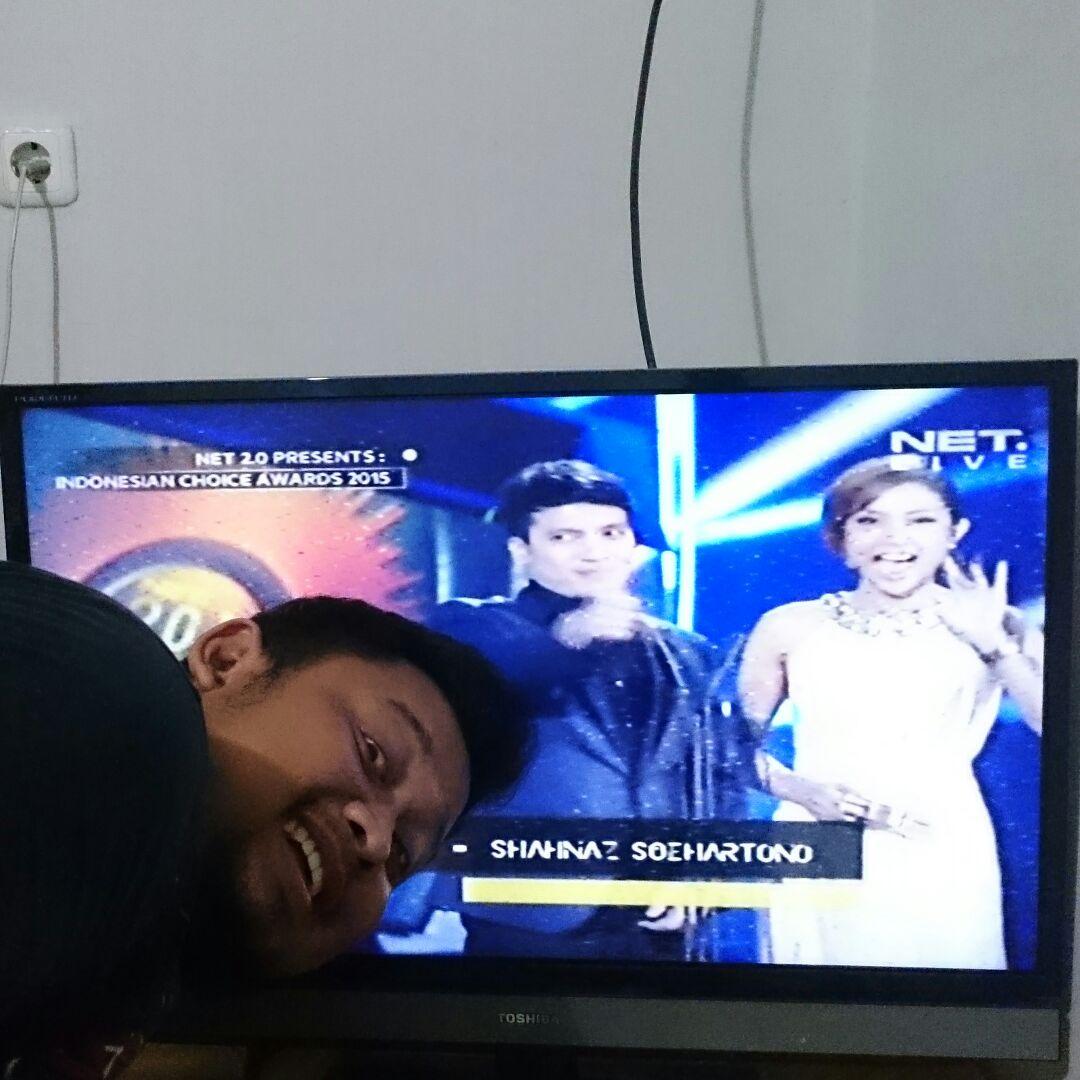 Selfie (bapak) <a href="/netmediatama/">Netmedia</a>  #IMS_UltahNET #NET2Anniversary