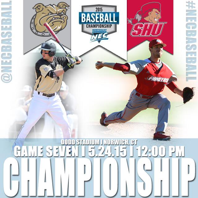 Good Morning. It's almost time to finally decide our tournament champion...  northeastconference.org/news/2015/5/23…