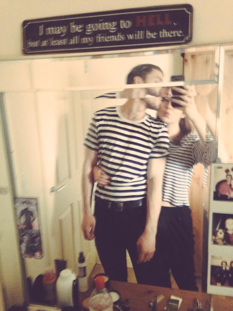 AC_says_'s tweet photo. On Sunday's we wear stripes http://t.co/Ei87pUbEES