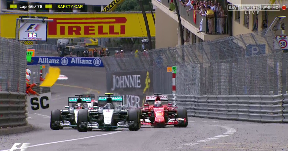 SkySportsF1's tweet photo. Rosberg now leads! http://t.co/fPwrqBzAWI #MonacoGP http://t.co/qYxBLI1dsJ
