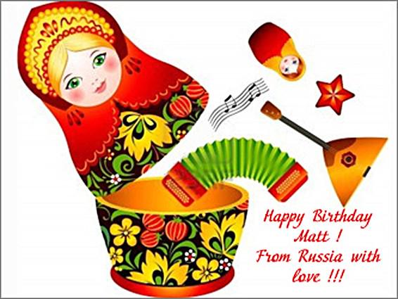 LebedevaMarusia's tweet photo. @laurentmatt Happy Birthday Matt! :))) http://t.co/tACLpPbSbT