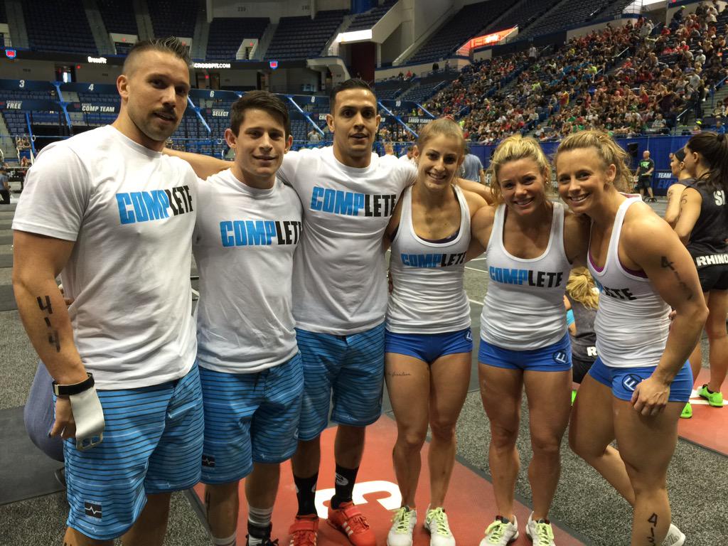 19:56 unofficial time!! Heat 2 winners. <a href="/CrossFitFree/">CrossFit Free</a> Great job guys!!