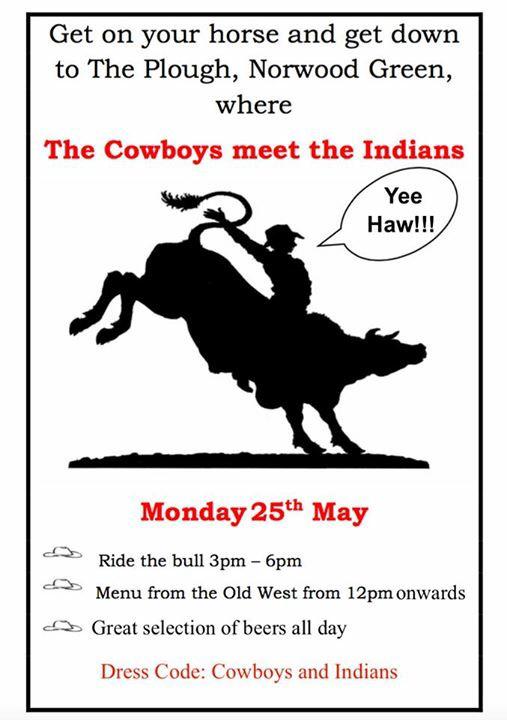 Guess who has a bucking broncho...