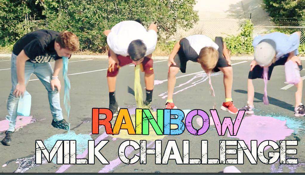 JohnnyOrlandoMX's tweet photo. New vid bout to drop w/ @HaydenSummerall @Dylansummerall & @nicwithac12! #TheRainbowMilkChallenge #TheChallengeSeries http://t.co/O5yV0cqq0i