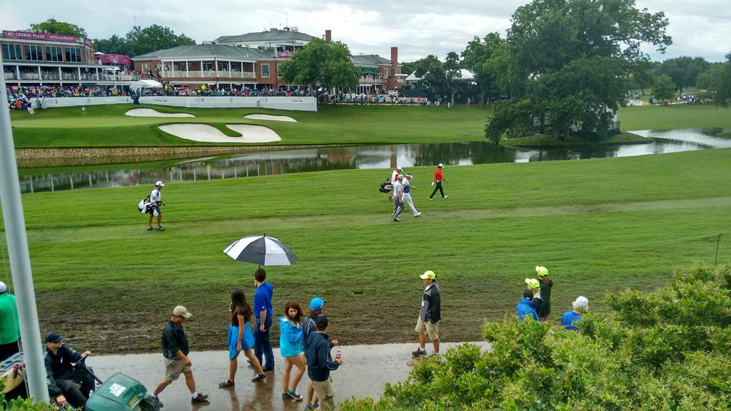 FirstTeeFW's tweet photo. Excellent view of the final grouping from the Henry House Hideaway! #CPIAC #TFTFW http://t.co/Tup3F2H8v1
