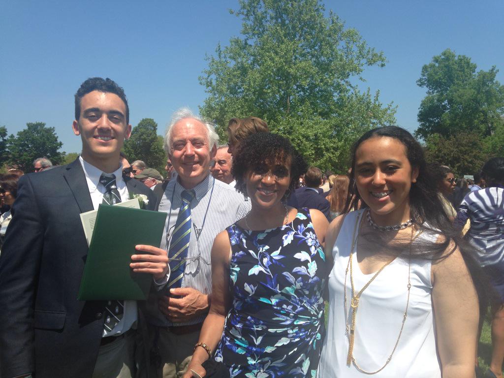 mariea_amy's tweet photo. Grateful for this glorious day @Deerfield #Commencement15 Weekend. http://t.co/l7IYiiAUWU