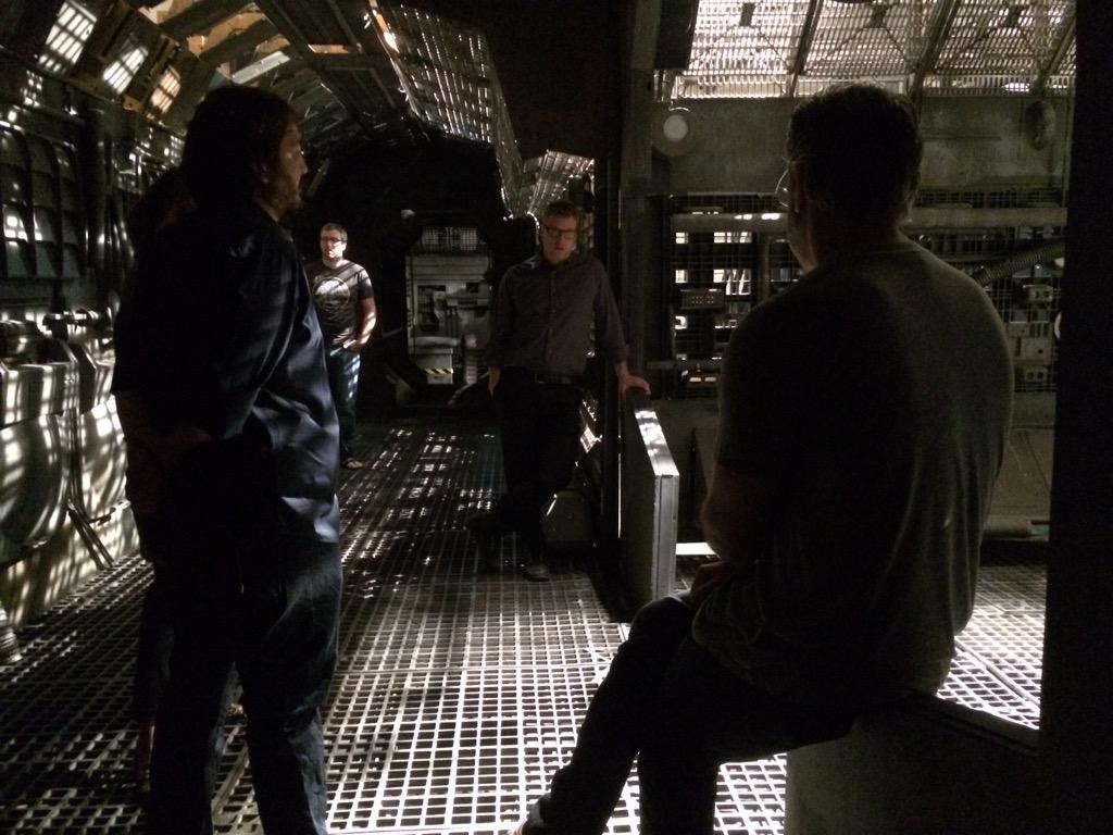 ConManSeries's tweet image. Building a spaceship. #ConMan .