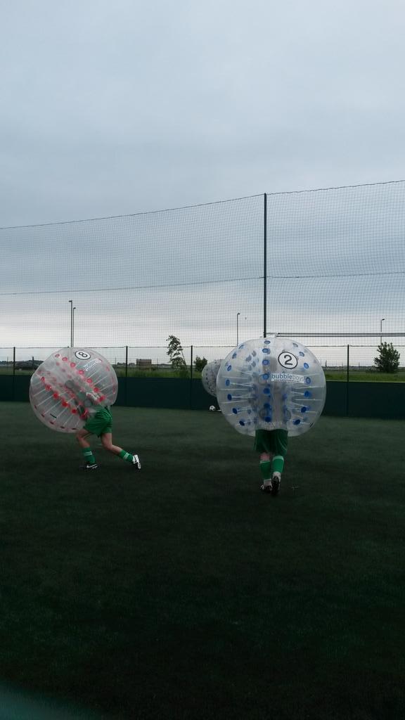 Travauxcobra_18's tweet photo. Action from today's Zorb football, excellent fun at goals in Portsmouth. http://t.co/p2VfAxpRMj