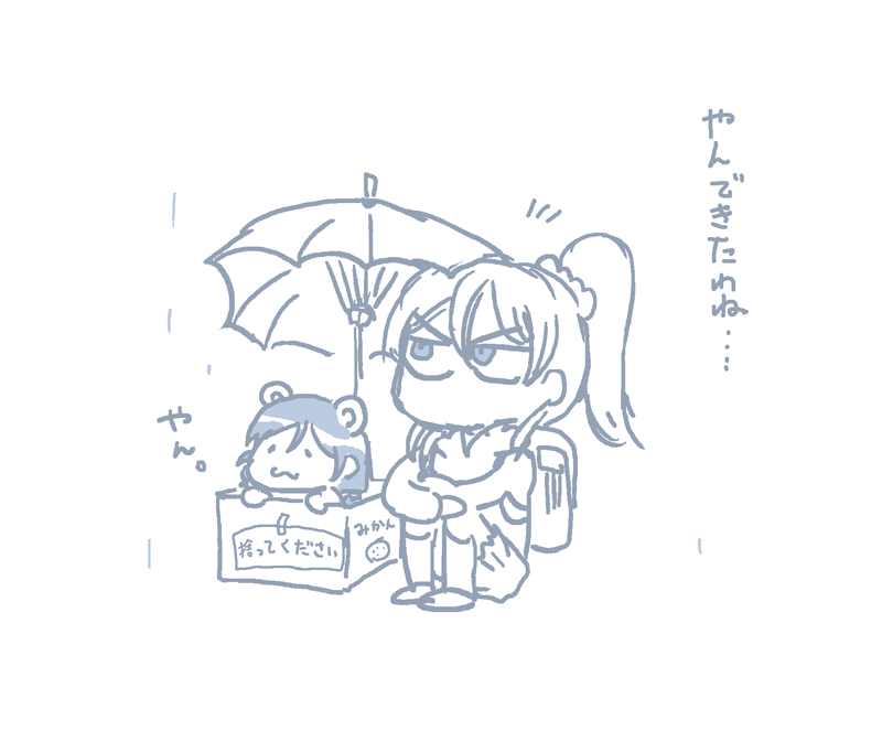 注意:絵里ちゃんの目つきが悪いです。 