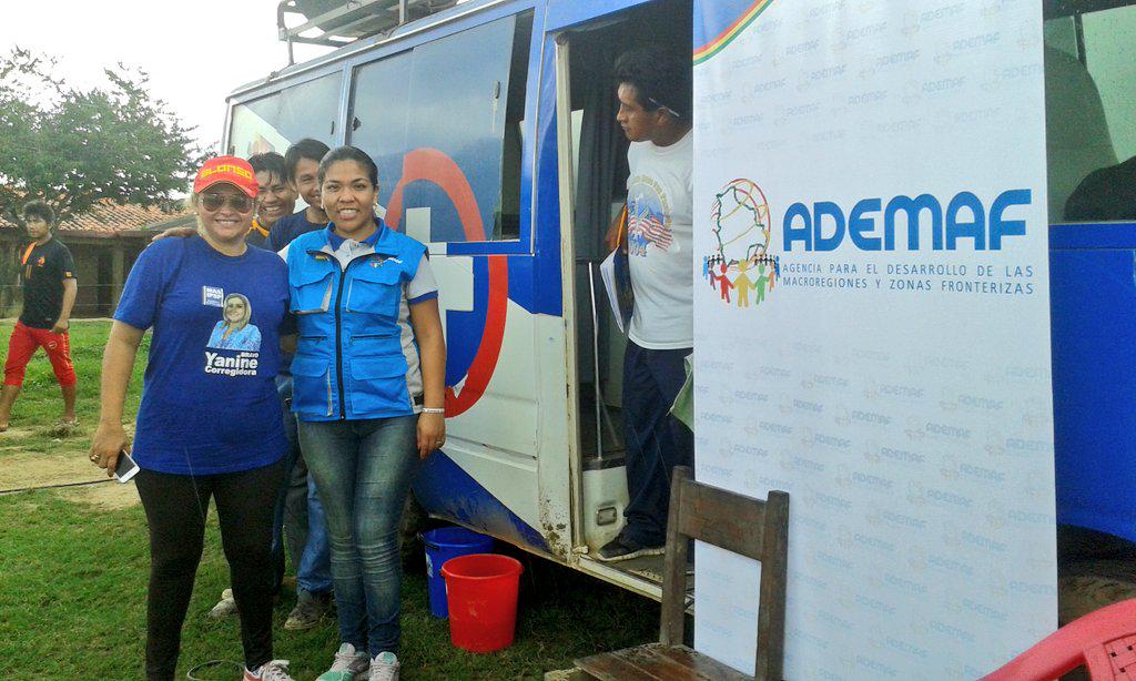 AdemafBeni's tweet photo. ADEMAF, Min.Salud, EMAPA, Corregimiento de Trinidad y  Trab.Sociales realizan "Feria Integral Comunitaria en Ibiato". http://t.co/1lapymB8WC