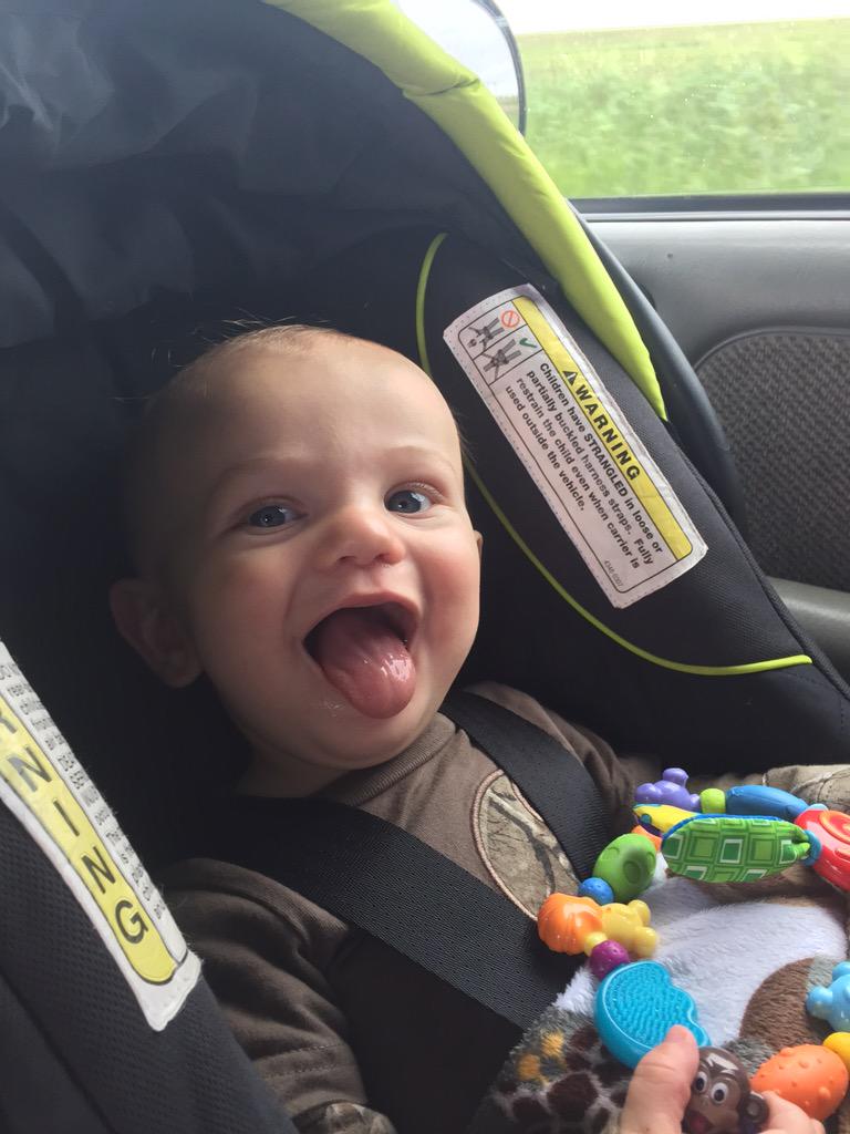 AndyFisher10's tweet photo. This is what I get when I tell him too smile! Lol steals my heart!! http://t.co/7chKw5d6JN