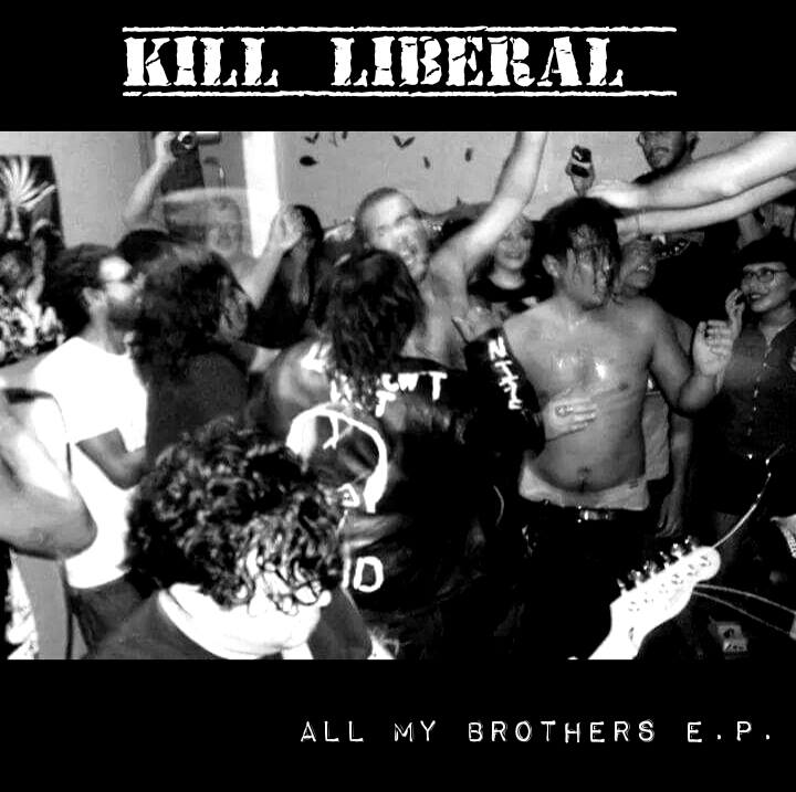 killliberal's tweet photo. Sneak preview of our album artwork from the upcoming #allmybrothersep #killliberal #punk #music http://t.co/WWGCL7esdY