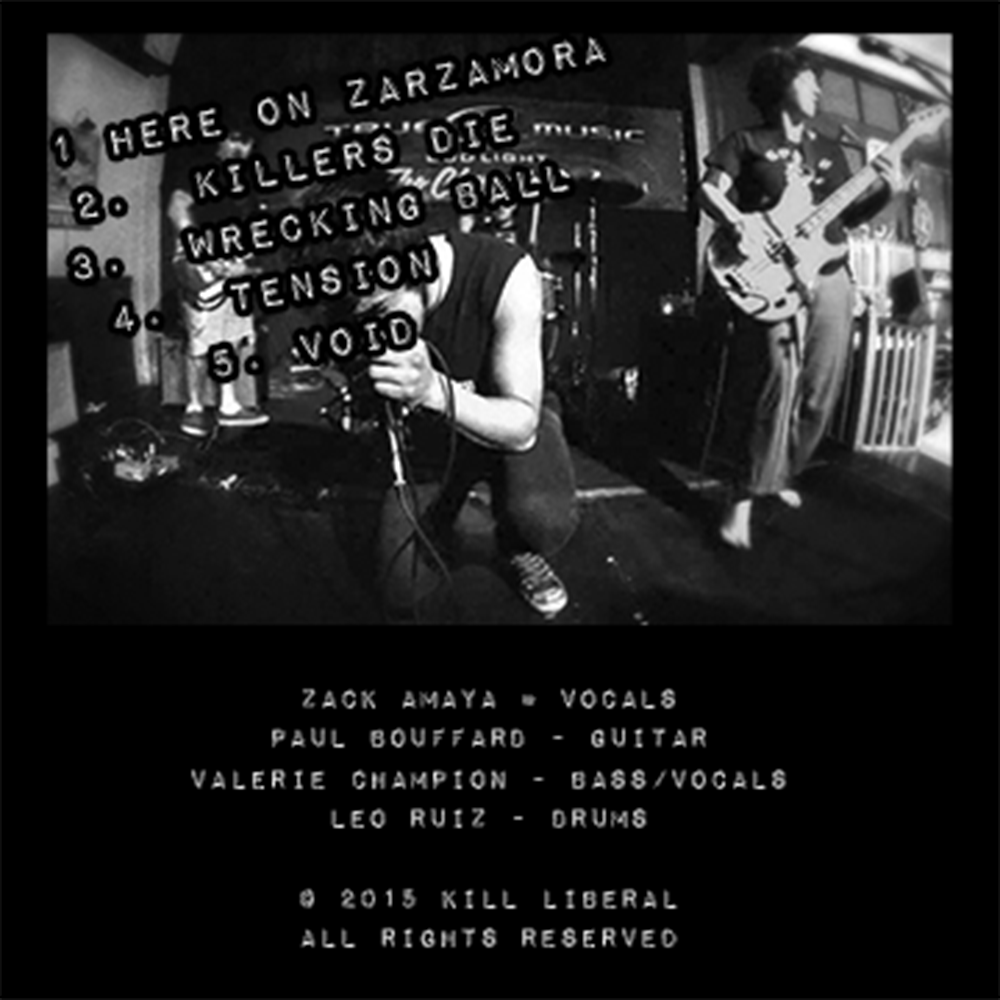 killliberal's tweet photo. Sneak preview of our album artwork from the upcoming #allmybrothersep #killliberal #punk #music http://t.co/WWGCL7esdY