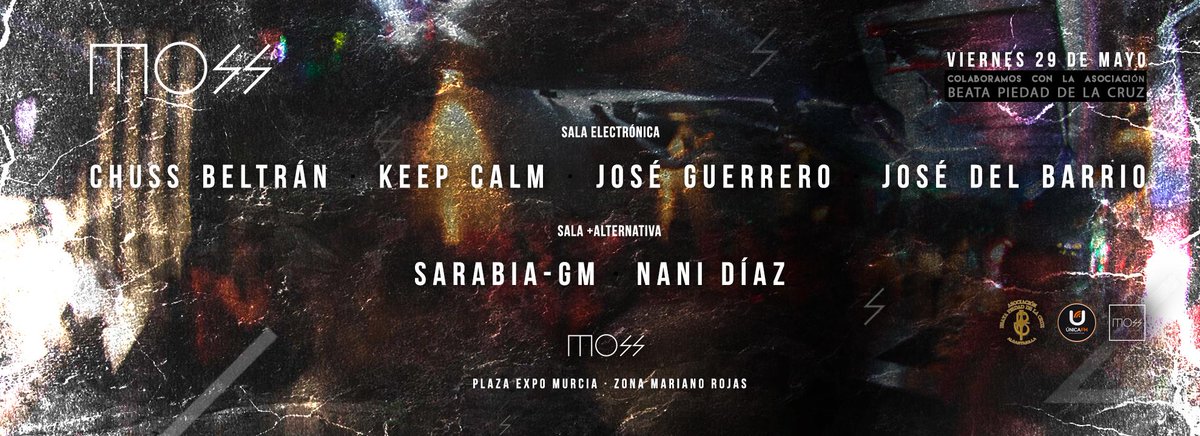 Viernes 29 de Mayo / 2€ de cada entrada irá destinado a la Asociación Beata Piedad de la Cruz

on.fb.me/1KeUYoV