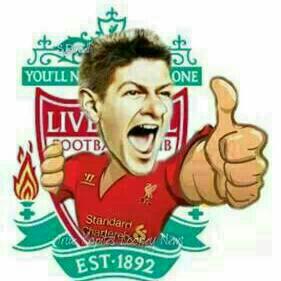 kesavankesh's tweet photo. Good bye my hero ! Please come back to us as a manager !#ynwa #Liverpool #StevieG #thekop #thereds #belive19 #captain http://t.co/37u6yqc9su
