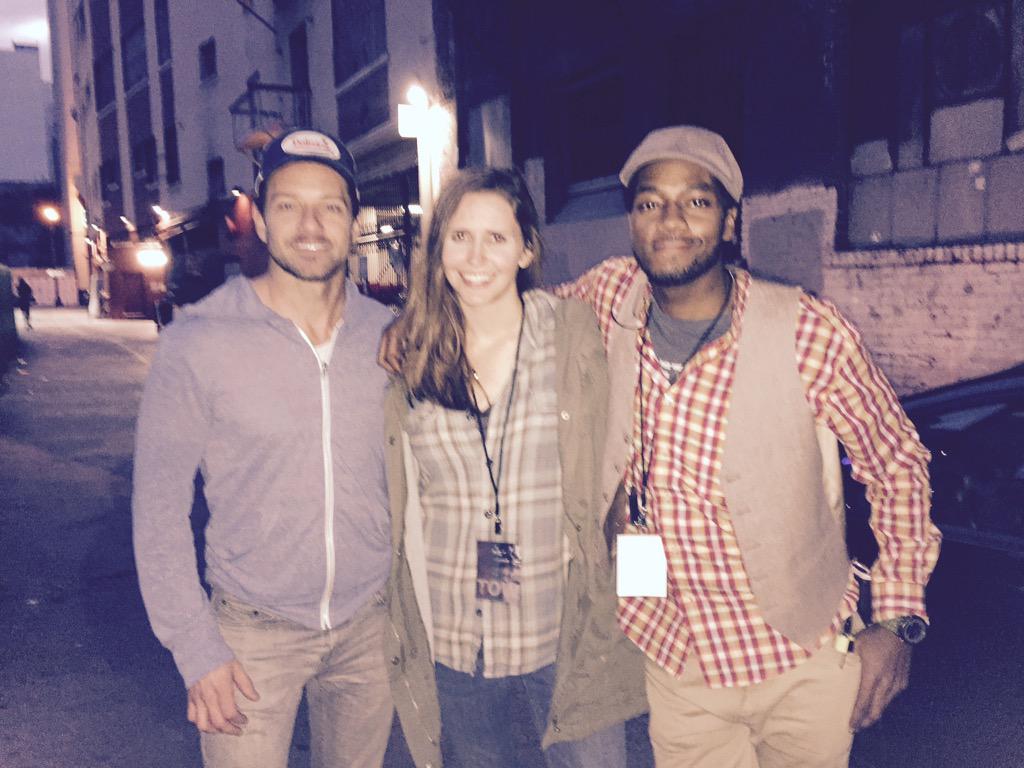 lizzielizabeth's tweet photo. The coolest of the cool kids. @IanBohen missed the Wear Plaid memo. @TheTowMovie #thetow #istolethisfromJZ http://t.co/SMan7dqTKi