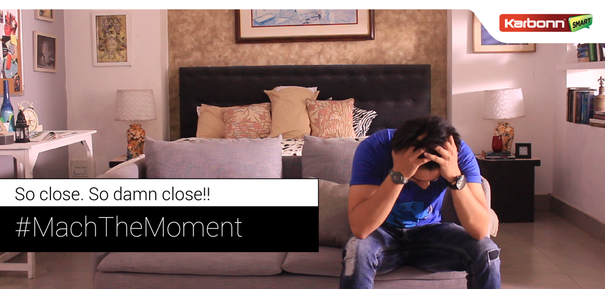 KarbonnSmart's tweet photo. Send us the most EPIC reaction on a dropped catch. You can win a #MachPhone tonight with #MachTheMoment http://t.co/CBFqxyXdCH