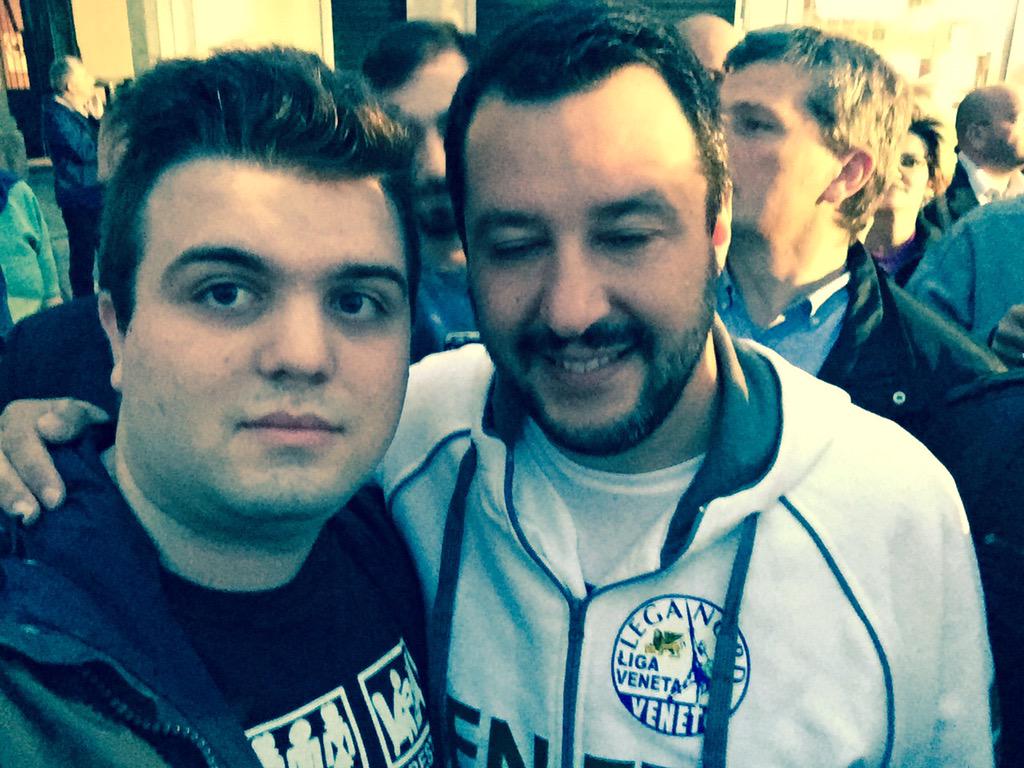 djandreasalvo's tweet photo. @matteosalvinimi SEI UN GRANDE MATTEO! #mestrelibera http://t.co/AxTA35uVaG