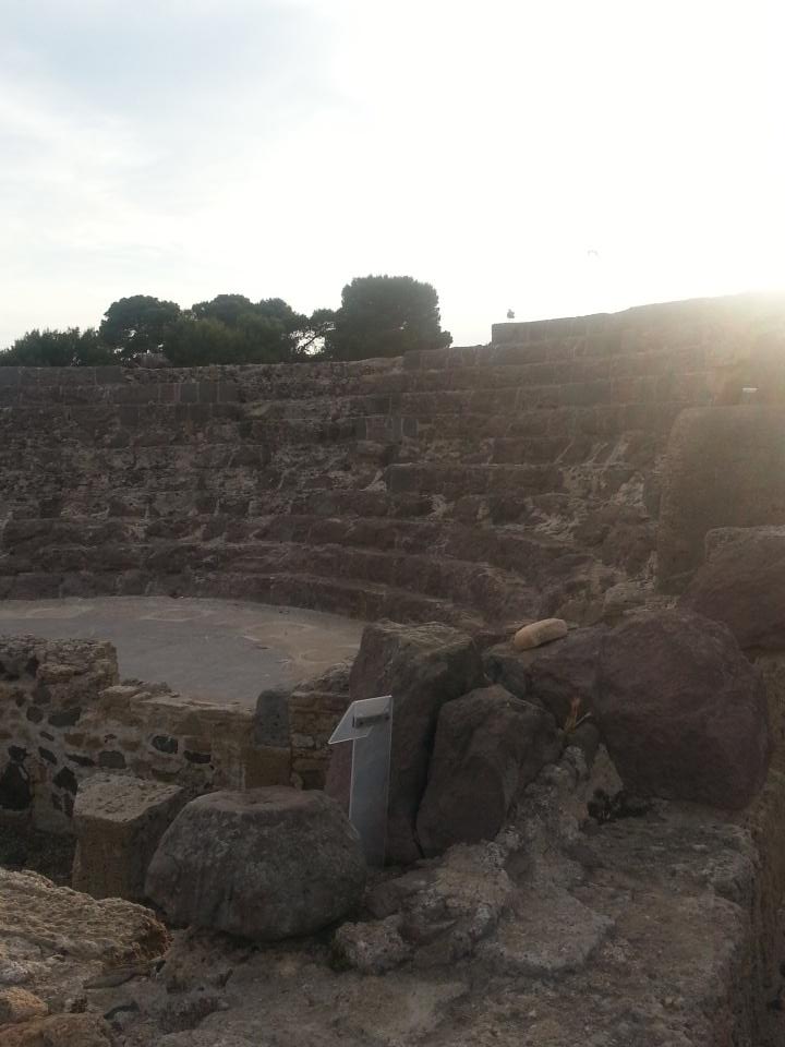 Giulia_Eremita's tweet photo. The Roman theater of #nora, the most valuable spot #maperti15 #sardegna http://t.co/HTOUOCeOT4