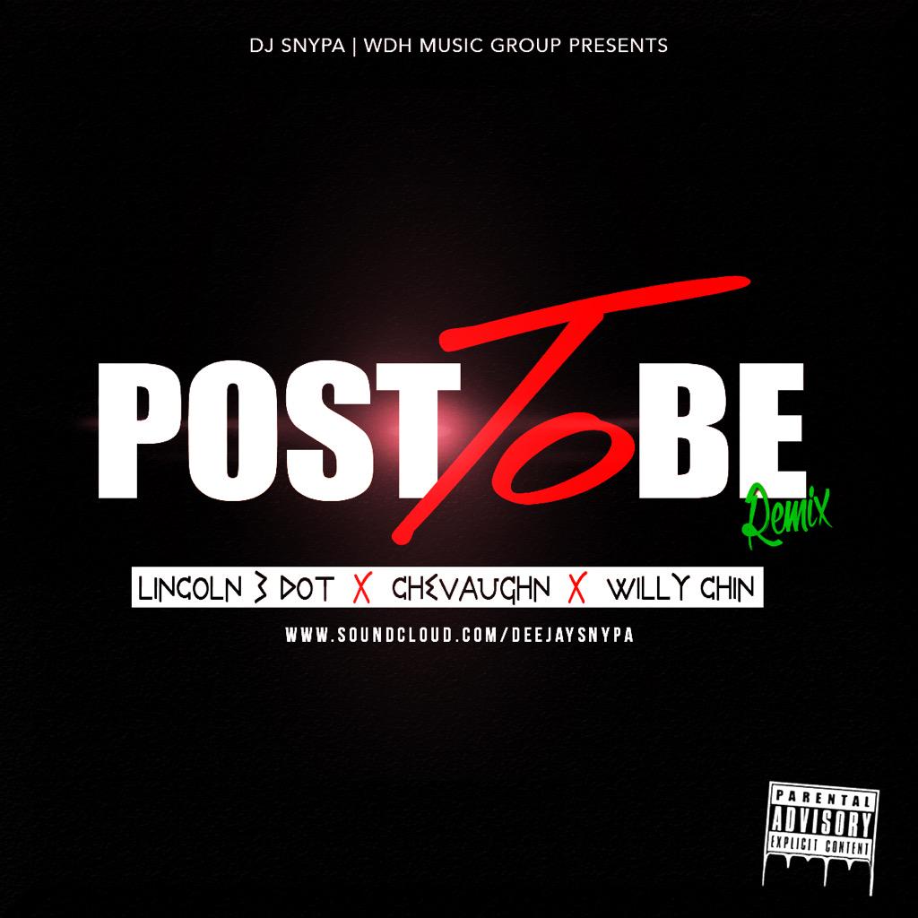 houseofhitmuzik's tweet photo. LINCOLN 3 DOT ❌ CHEVAUGHN ❌ WILLY CHIN - POST TO BE REMIX
BY #DJSNYPA #WDHMUSICGROUP
https://t.co/fYCfZn51R1 http://t.co/sjD7V0M4pJ