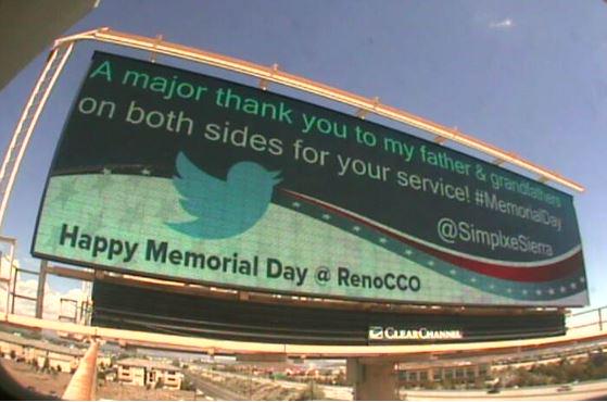 RenoCCO's tweet photo. Thank you for honoring those close to you and others who have served!  @SimplxeSierra http://t.co/mVrSAAJT6M