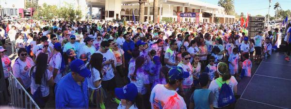 TVMAX1's tweet photo. Sonorenses corren #ConJavierHastaLaMeta http://t.co/ShpNEKEp29