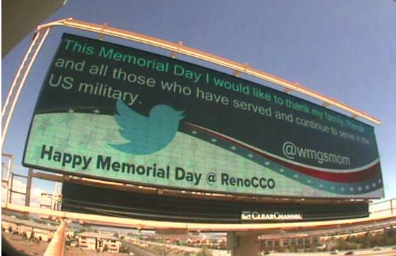RenoCCO's tweet photo. Thank you for helping us express our gratitude this Memorial Day! @wmgsmom #MemorialDay http://t.co/B1urTePA1j