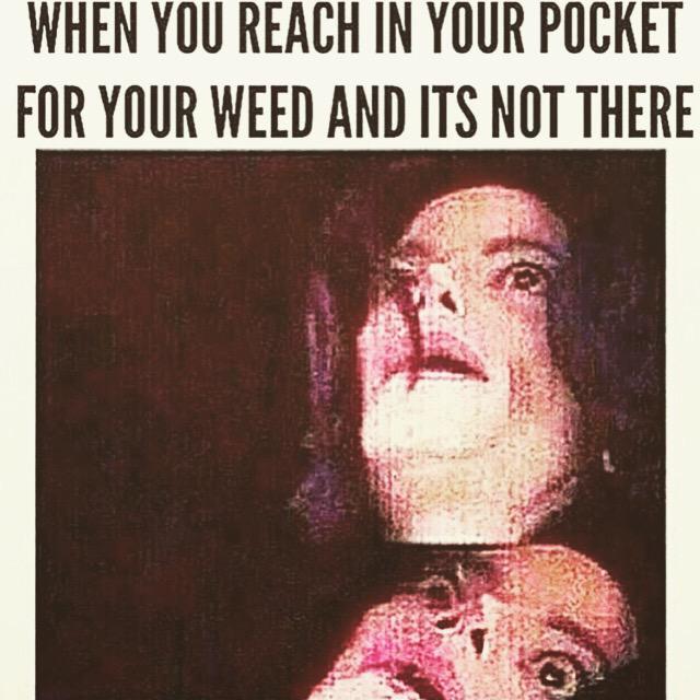 Herbworthy's tweet image. This is when your heart stops for a second. #weedproblems