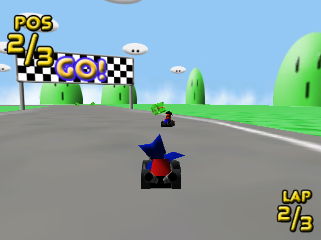 SIACTRO's tweet photo. One last #screenshotsunday for the new kart racing level in #Macbat! :) #indiedev #gamedev http://t.co/EHsmKCijNb
