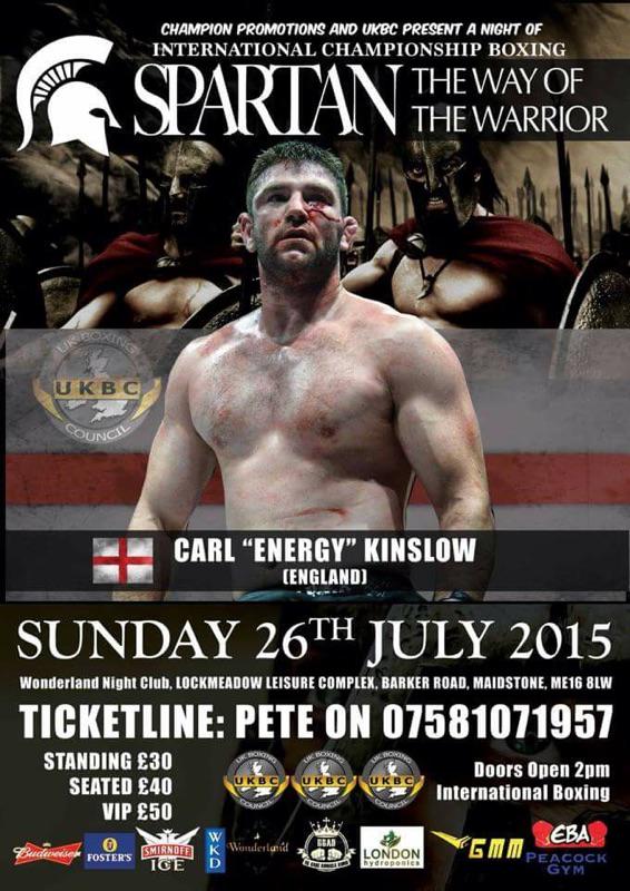 C_S_Management's tweet photo. Back to the grind!! @KinslowCarl is boxing on this show ,he will also be fighting MMA shortly after news to follow. http://t.co/ghNUvWOuek