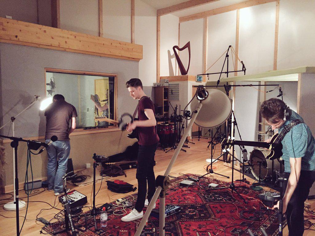 McrPaleAle's tweet image. Top recording session with the @KingKartelUK lads at @80hertz. Watch this space! #RefreshingSounds