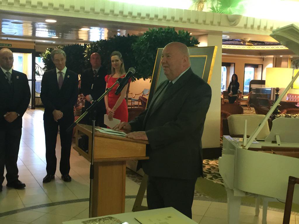 joeando58's tweet image. Delighted to confirm Cunard's place on the Freedom Roll tonight - as the 3 Queens start to arrive in Liverpool