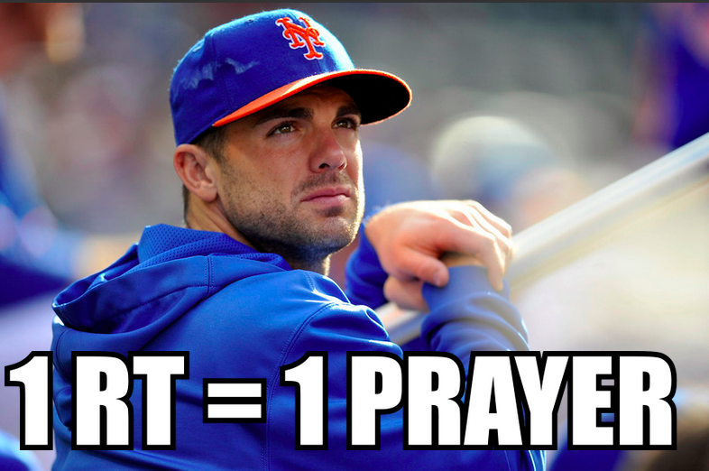 ThoughtsBBall's tweet image. David Wright has been diagnosed with spinal stenosis. It could be career threatening.

1 RT = 1 Prayer