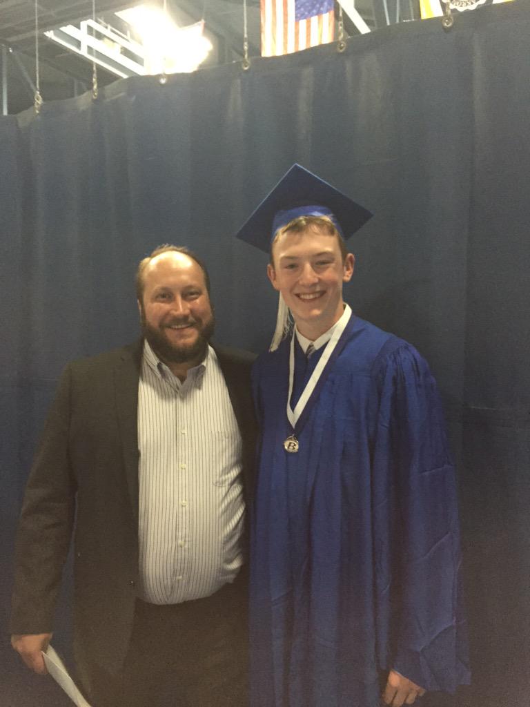 hooplawyatt's tweet photo. My two favorite bearded men. Thanks for inspiring me so much to do what I love ๐๐ #Luttner http://t.co/O6OHTmwzn9