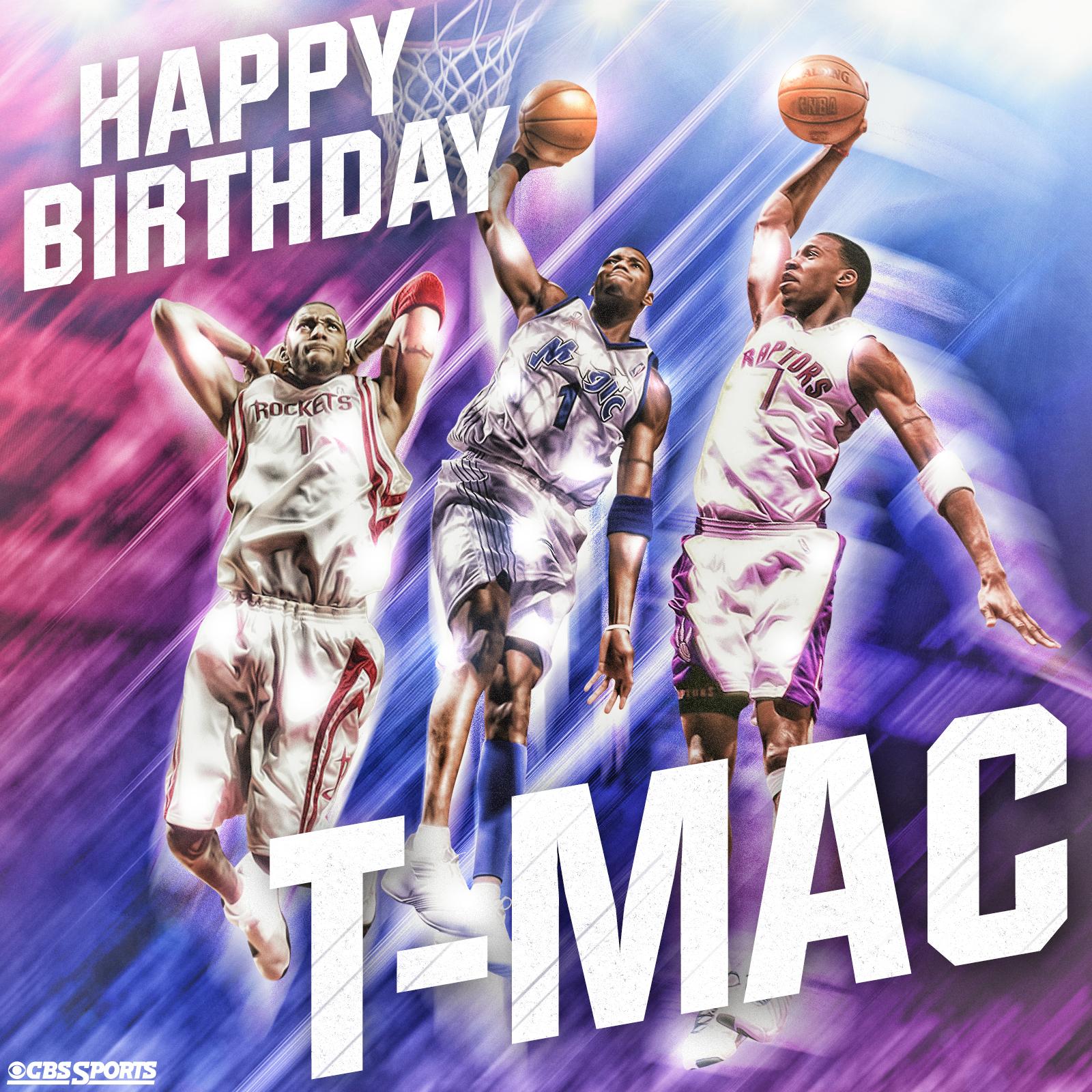 Because who doesn\t wish they had more T-Mac in their lives... Happy Birthday Tracy McGrady. 