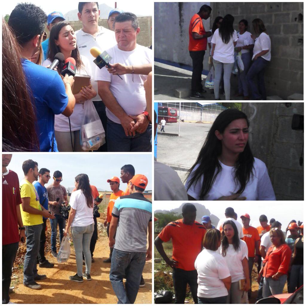 VoluntadPopular's tweet photo. Con insultos y cerrándole la puerta en la cara niegan entrada de @PatrideCeballos a la PGV http://t.co/wl1TMWmX30 http://t.co/8GHFGavXaO
