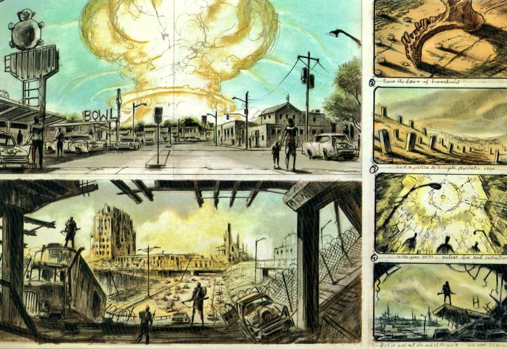 Games_Architect's tweet image. Highly Recommend the Book 'Art of Fallout 3' What &amp;amp; Why the game world is what it is. #gamedesign #Fallout4 #fallout3