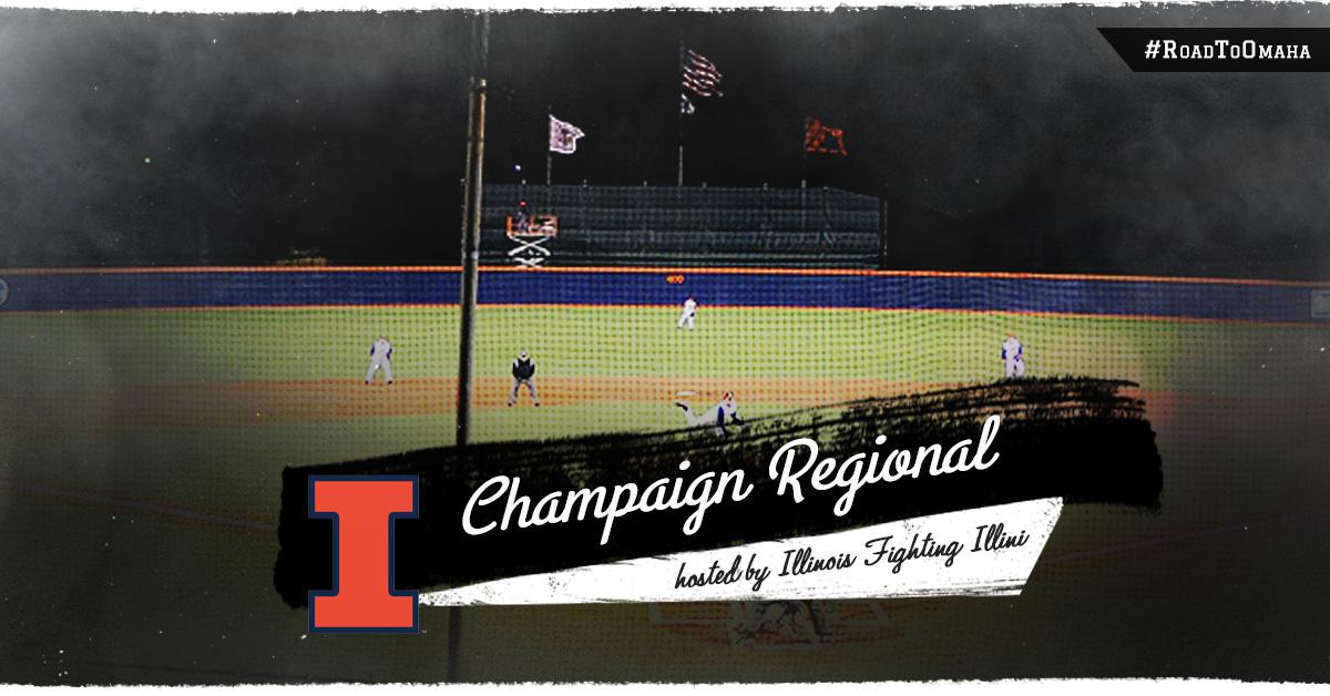 NCAABaseball's tweet photo. Congratulations Illinois!

Champaign, Illinois will host a 2015 Baseball Regional. #RoadToOmaha http://t.co/DYfQq09rpQ