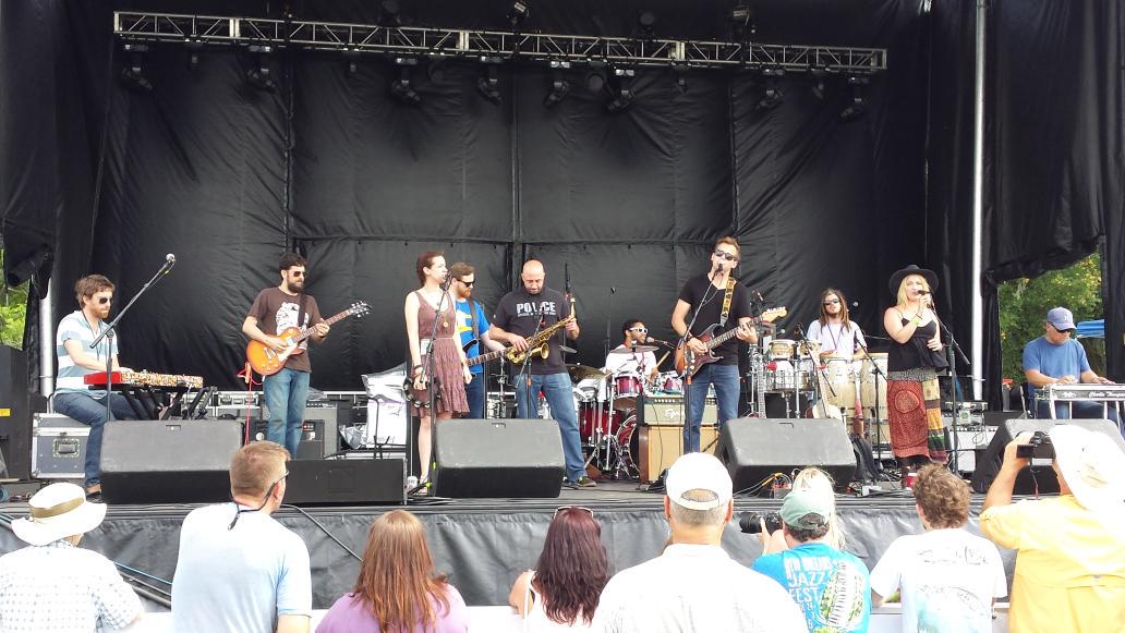 Tyler Boone Band...crushing grooves!