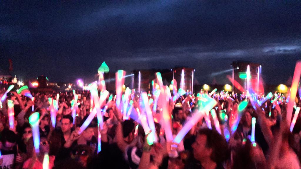 Het gaat helemaal los op Mainstage!! #7thsunday #lightitup